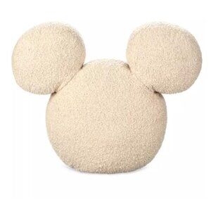 2024 Disney Parks Home Mickey Mouse Icon Weighted Throw Pillow 18"x16" NEW